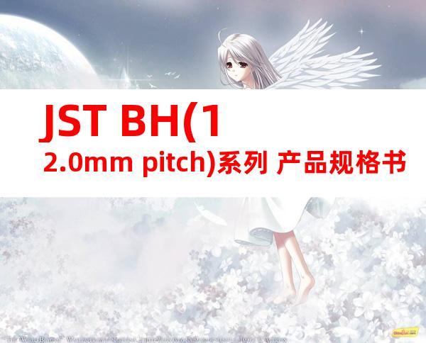 JST BH(12.0mm pitch)系列 产品规格书